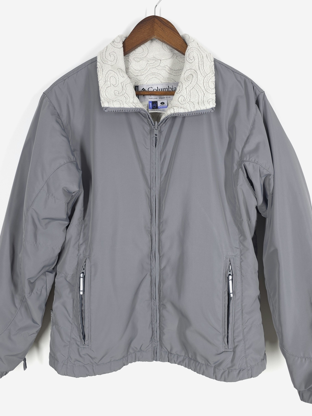 Columbia Women’s Interchange Fleece Lined Jacket Gray Size L